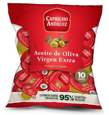 Aceite Virgen Extra Capricho Andaluz Monodosis 10 Unidades X 10 ml 10 x 10 ml