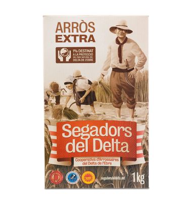 Arroz extra Segadors del Delta 1Kg