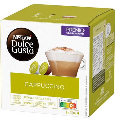 Cappuccino Cápsulas 8+8 Unidades 8 U 16 unidades