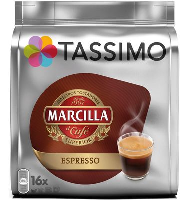 Capsulas Tassimo M.Espresso 16 Unidades