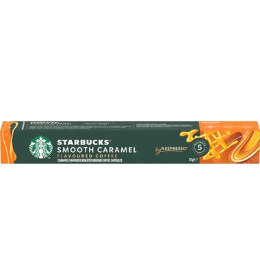 Café caramelo compatible Nespresso STARBUCKS, caja 10 uds 10 unidades