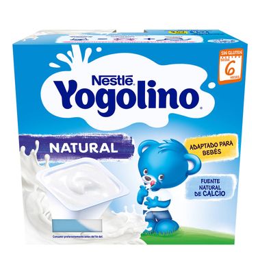 YOGOLINO Postres natural 4 x 100 g
