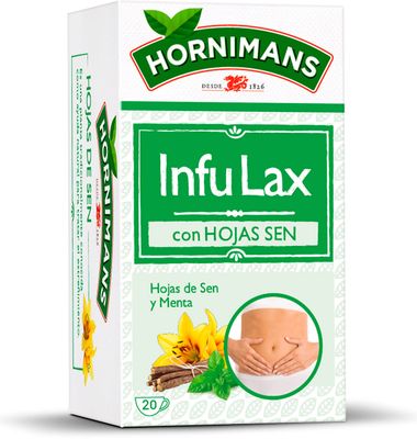 Infusión Hornimans Infulax Con Hojas Sen 20 Unidades