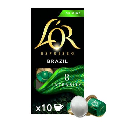 Capsulas L'Or Brazil 10 Unidades