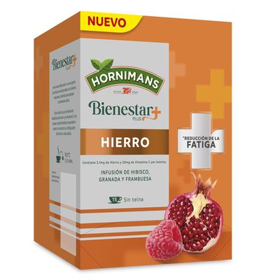 Infusiones Hornimans Hierro 15 Unidades