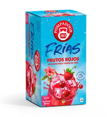 Infusion Pompadour Fria F.Rojos 20 Unidad
