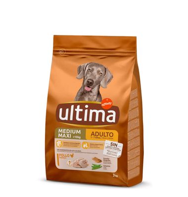Comida Perro Ultima Adulto Pollo-Arroz 3 kg