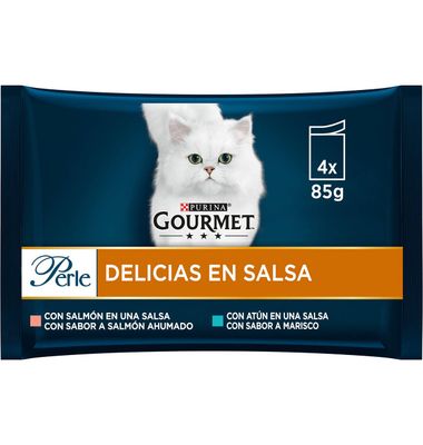 Comida Gato Gourmet Perle 4 X 85 G