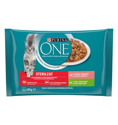 Comida Gato One Purina Esterilcat 4 X85G