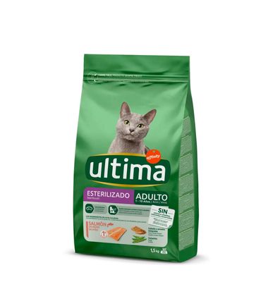 Comida Gato Esterilizado Ultima Adult Salmón 1.5 kg