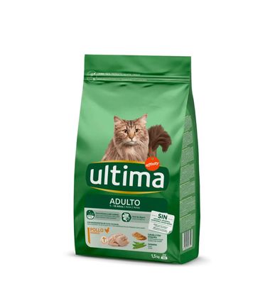 Comida Gato Ultima Adulto Pollo 1.5 kg
