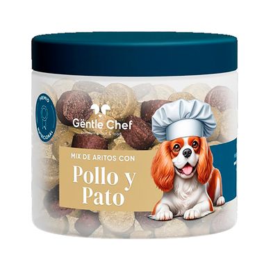 Perro Mix G.Chef Aritos Pollo / Pato 150 G