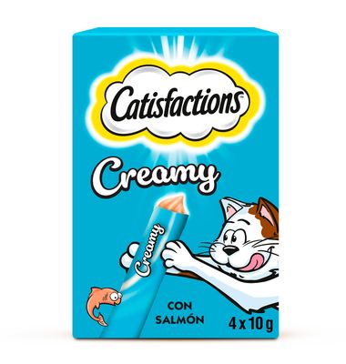 Snack Gato Catisfactions Creamy Salmon 40 G