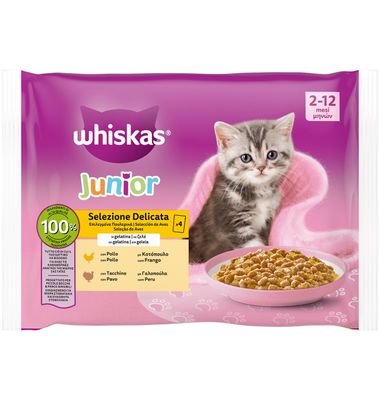 Comida Gato Whiskas Core Junior Ave 340 G
