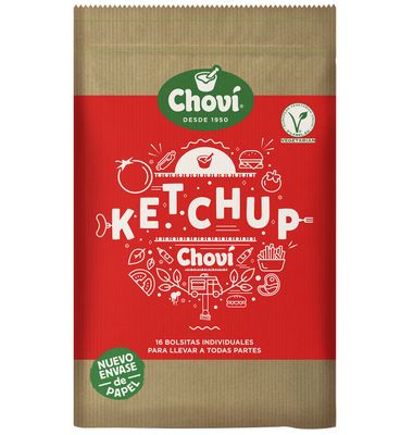 Monodosis Chovi Ketchup 16 Unidades