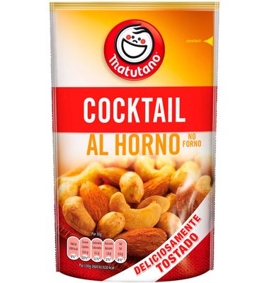 Cocktail de frutos secos tostados MATUTANO, bolsa 120 g