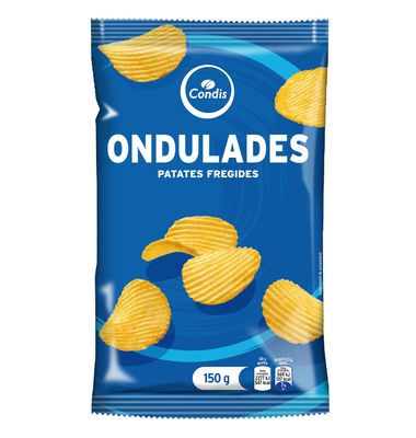 Patatas Condis Fritas Onduladas 150 G