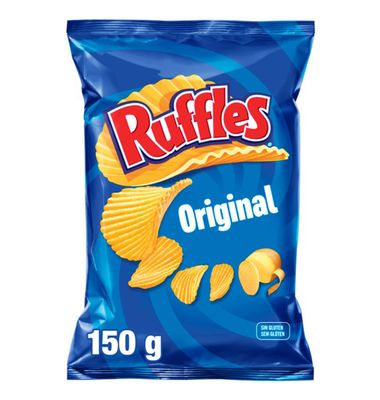 Patatas Ruffles Sal 150 G