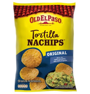 Nachips original OLD EL PASO, bolsa 185 g