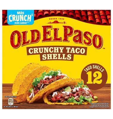 Taco Old El Paso Shells 12 Unidades