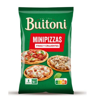 Masa Buitoni Para Mini Pizza Finissima 8 Unidades