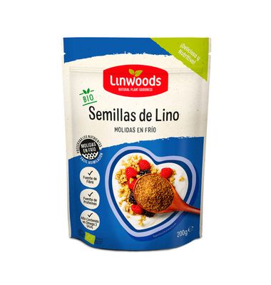 Semillas de lino LINWOODS, bolsa 200 g