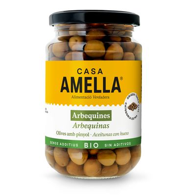 Aceitunas Casa Amella Arbequina Bio 220 G