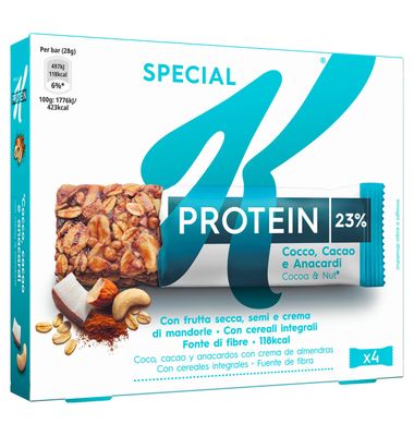 Barritas Special K Protein 4 Unidades