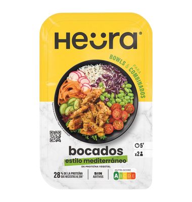 Bocados Veganos Heura Mediterraneos 160 G
