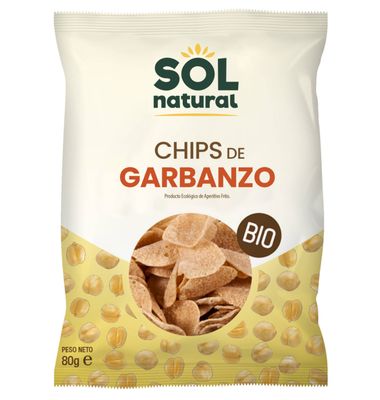 Chips Bio Sol Natural Garbanzos 80 G