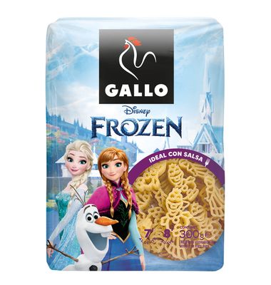 Pasta Disney Frozen GALLO, paquete 300 g