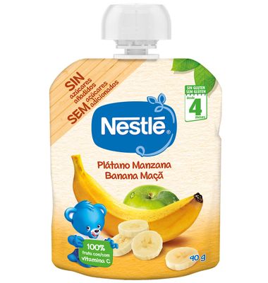 Bolsita Nestlé Manzana Plátano 90 G