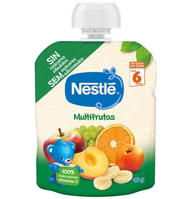 Bolsita multifrutas NESTLÉ, doypack 90 g