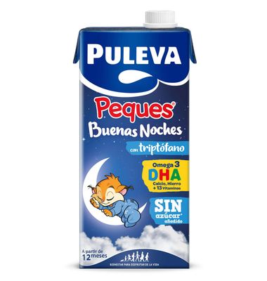 Buenas Noches Puleva Peques Sin Azúcar 1 L