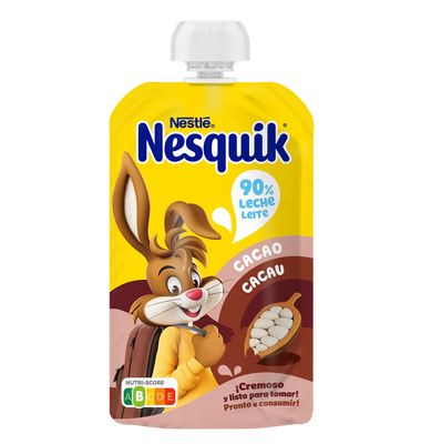 Bolsita de cacao Nesquik 110 g.