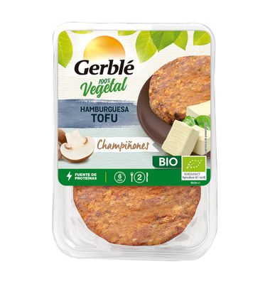 Hamburguesa Bio Gerblé Tofu Y Champiñones 160 Grs