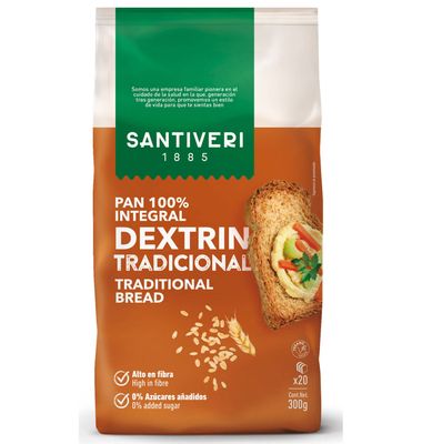 Pan dextrín con chía SANTIVERI, paquete 300 g