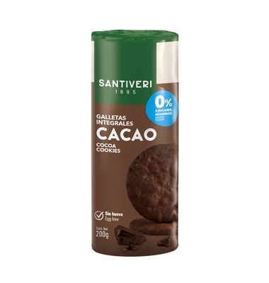 Galletas Santiveri Cacao Integral 200 G