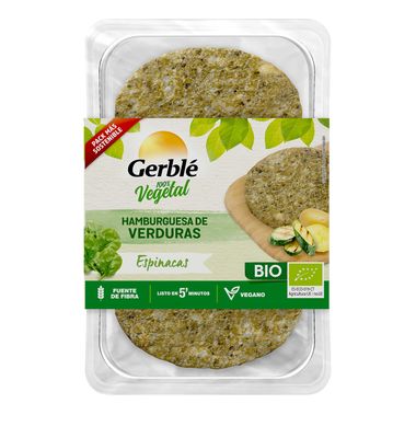 Hamburguesa Bio Gerble Espinacas 165 G
