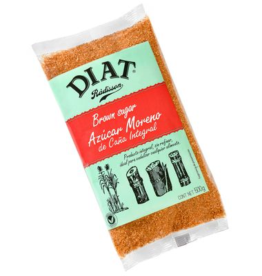 Azúcar Diat Rádisson Moreno Caña 500 G