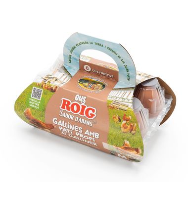 Huevos Roig M +58G Cesta 6 Unidades