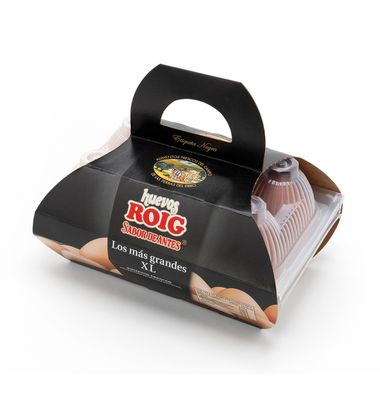 Huevos Roig Xl +76 g Etiqueta Negra 6 Unidades