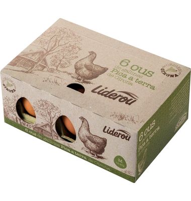 Huevos Liderou Pica A Terra 6 Unidades