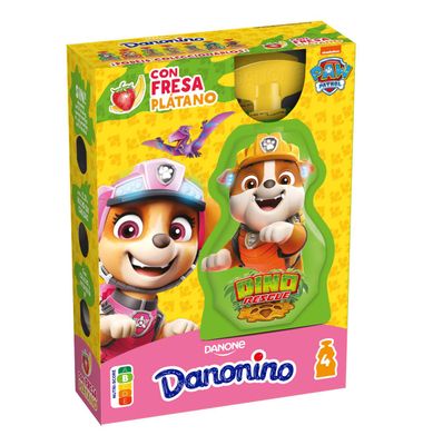 Pouch Danonino Fresa Y Plátano 4 Unidades