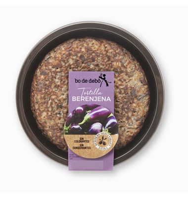 Tortilla Bo De Debò Berenjena 330 G