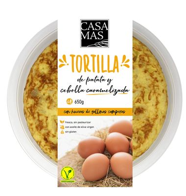 Tortilla Casa Mas Patatas Con Cebolla 650 G