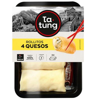 Rollito Ta-Tung 4 Queso 240 G