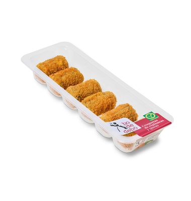Croquetas Bo De Debo Espinaca-Queso 6 Unidad