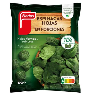 Espinacas Findus En Porciones 500 G