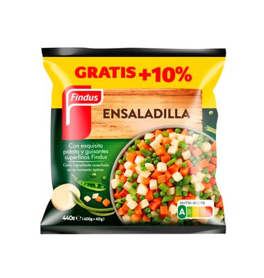 Ensaladilla Findus 40 Grs+400 Grs